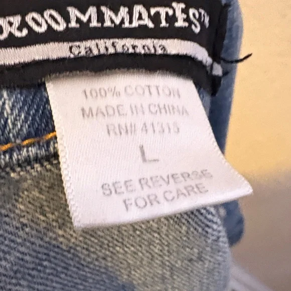 Roommates Cropped Blue Jean Jacket - Picture 3 of 4